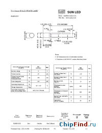Datasheet XLMR32DD manufacturer SunLED