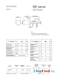 Datasheet XLMR81WF manufacturer SunLED