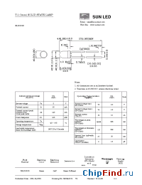 Datasheet XLUG32D manufacturer SunLED