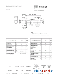 Datasheet XLUG34D manufacturer SunLED