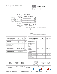 Datasheet XLUGR34M manufacturer SunLED