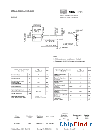 Datasheet XLUR04D manufacturer SunLED