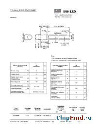 Datasheet XLUR32D manufacturer SunLED