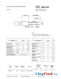 Datasheet XLUR50C manufacturer SunLED