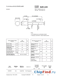 Datasheet XLUR56C manufacturer SunLED