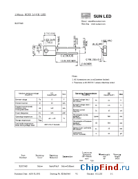 Datasheet XLUY04D manufacturer SunLED