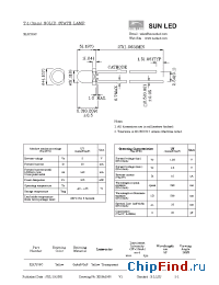 Datasheet XLUY39C manufacturer SunLED