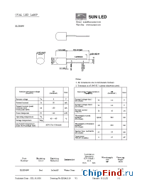 Datasheet XLZE08W manufacturer SunLED