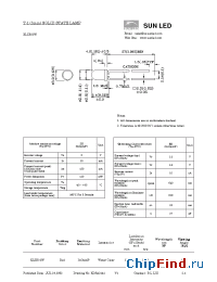 Datasheet XLZE32W manufacturer SunLED