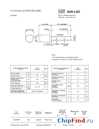 Datasheet XLZE64W manufacturer SunLED