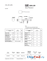 Datasheet XLZY08W manufacturer SunLED