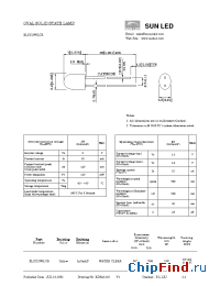 Datasheet XLZY20WLCR manufacturer SunLED