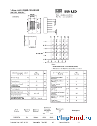 Datasheet XMMR07A manufacturer SunLED