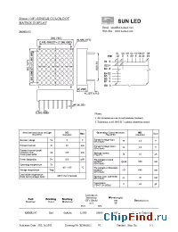Datasheet XMMR20C manufacturer SunLED
