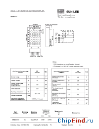 Datasheet XMMR30C manufacturer SunLED