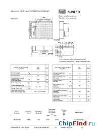 Datasheet XMUG38A8 manufacturer SunLED