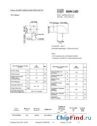 Datasheet XVT1LMR48D manufacturer SunLED