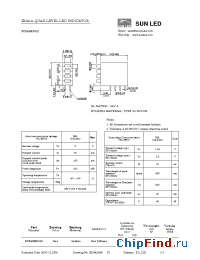 Datasheet XVX4SMR91D manufacturer SunLED