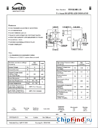 Datasheet XYN2LMR11D manufacturer SunLED