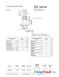 Datasheet XZMO53W-1 manufacturer SunLED