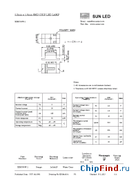 Datasheet XZMO55W-1 manufacturer SunLED