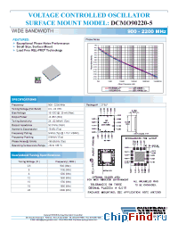 Datasheet DCMO90220-5 manufacturer Synergy
