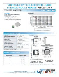 Datasheet MFC114133-5 manufacturer Synergy
