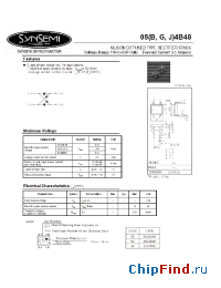 Datasheet 05G4B48 manufacturer Synsemi