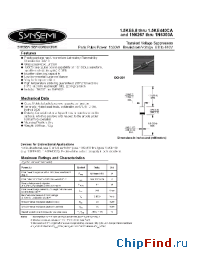 Datasheet 1.5KE100 manufacturer Synsemi