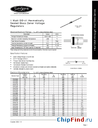 Datasheet 1N4729A manufacturer Synsemi
