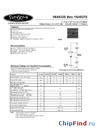 Datasheet 1N4933S manufacturer Synsemi