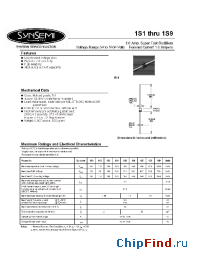 Datasheet 1S1 manufacturer Synsemi