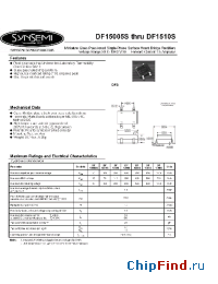 Datasheet DF1501S manufacturer Synsemi
