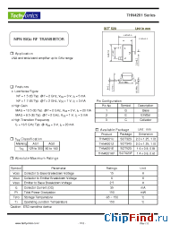 Datasheet THN4201 manufacturer Tachyonics
