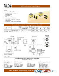 Datasheet AEP1100-S manufacturer Talema