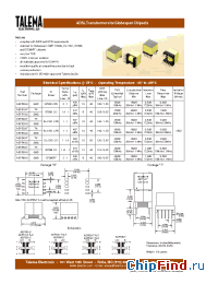 Datasheet AEP500-S manufacturer Talema