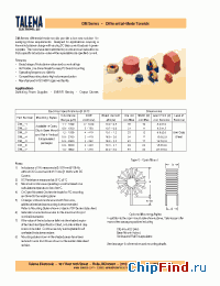 Datasheet DMF-4-4.6 manufacturer Talema