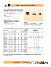 Datasheet LP2-0.80-68 manufacturer Talema