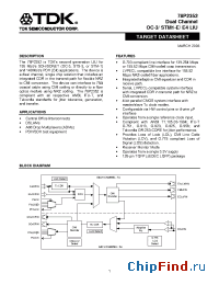 Datasheet 78P2352-IGT manufacturer TDK