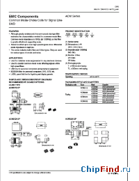 Datasheet ACM2012-900-2PT manufacturer TDK
