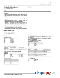 Datasheet C1005C0G1HR75C manufacturer TDK