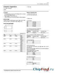 Datasheet C4532C0G2J102MB manufacturer TDK