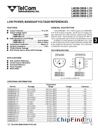 Datasheet LM285B-1.2V manufacturer TelCom