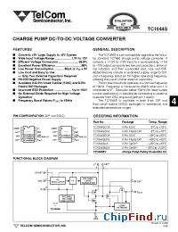Datasheet TC1044SCPA manufacturer TelCom