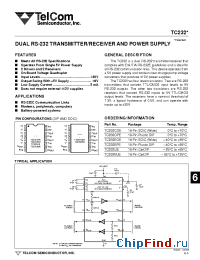 Datasheet TC232COE manufacturer TelCom