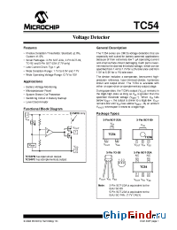 Datasheet TC54VC1402ECB713 manufacturer TelCom