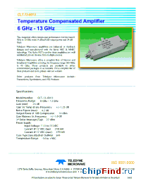 Datasheet CLT-13-6013 manufacturer Teledyne