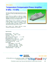Datasheet TPT-13-6014 manufacturer Teledyne