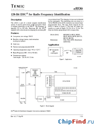 Datasheet E5530 manufacturer TEMIC
