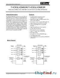 Datasheet THC63LVDM83R manufacturer THine